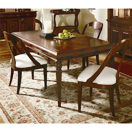 Rectangular Dining Table with Chairs